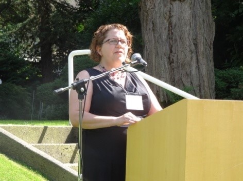 Speech by Ms. Sabine Sasakura, ALT participant