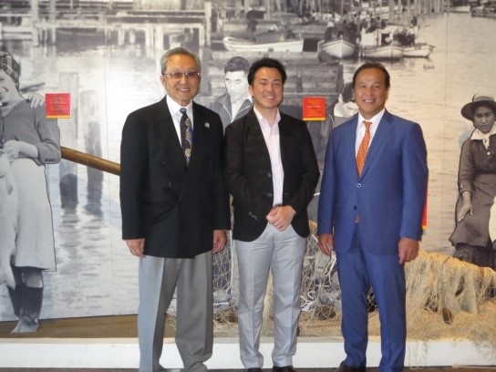 At the Gulf of Georgia Cannery Museum; guided by Mr. Jim Kojima