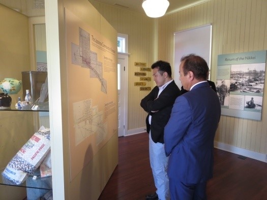 Visiting the Nikkei Heritage Museum