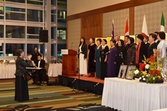 National Anthem Sung by Chorus Groups