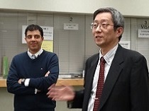 Deputy Consul General Uchida addresses the alumni