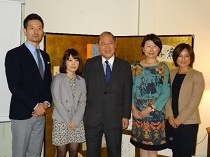 Consul General Okai hosted a reception for the delegation.