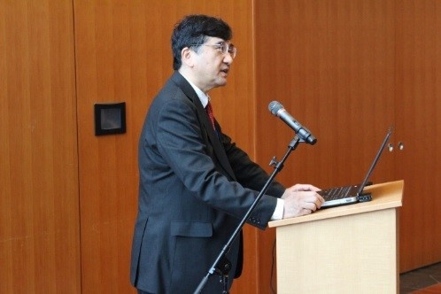 西川智日本地域開発センター総括研究理事による発表