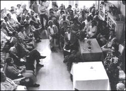 Hamako Watanabe at Tonari Gumi Seniors' Centre, c. 1976, 写真提供: Noriko Horita Okusa