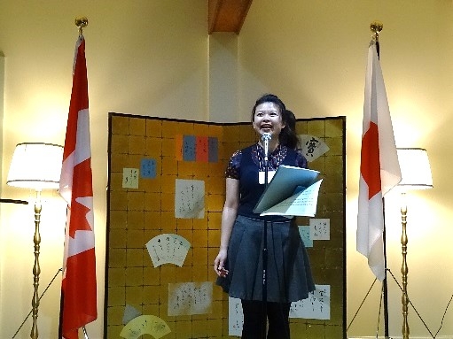 Tai Lam, President of JETAABC speaks during the opening ceremony