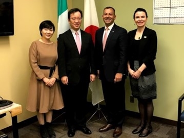 ピライ副首相及びデンディース観光文化大臣
