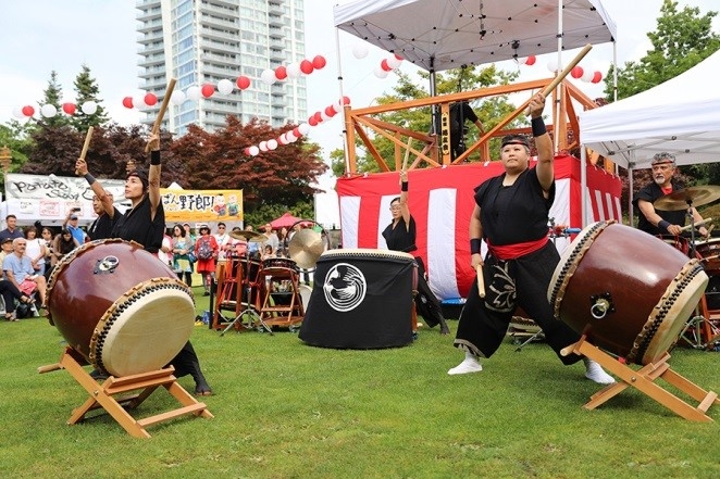 和太鼓の演奏