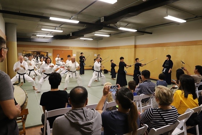 武道デモストレーション