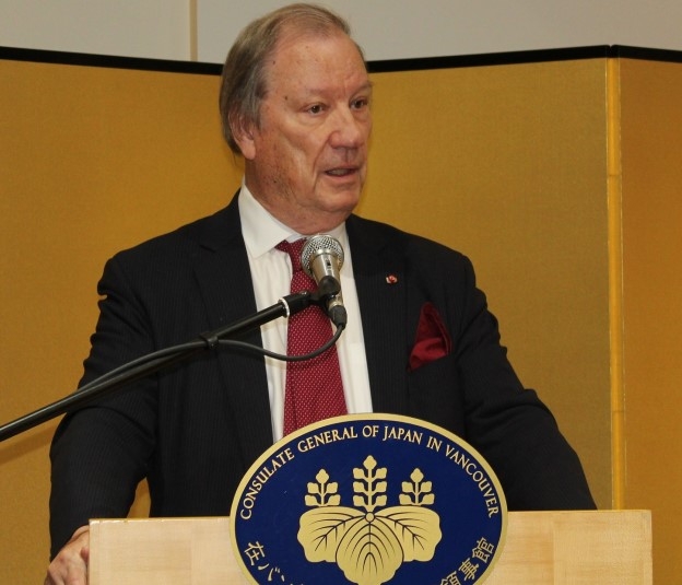 キャンベル日加協会会長の挨拶