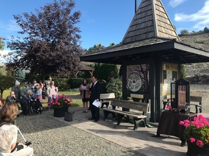 Japanese Canadian Mosaics Unveiling Celebration at Ashcroft
