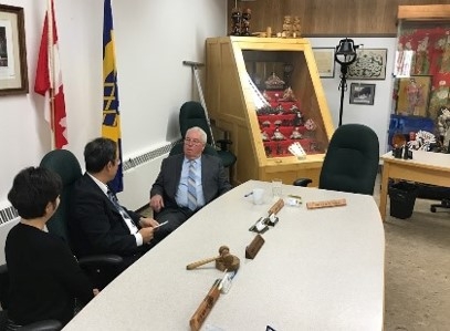 Lake Cowichan Mayor Rod Peters