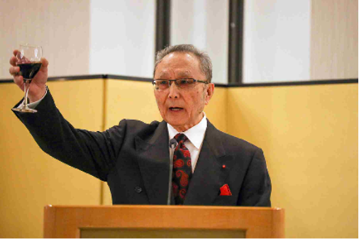 ジム・コジマ氏による乾杯