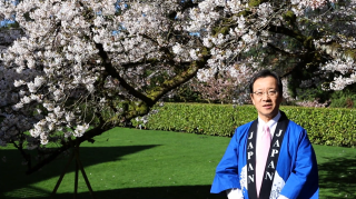 Consul General Hatori delivers his remarks