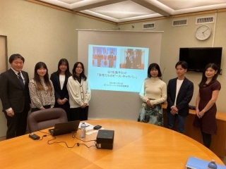 G7広島サミット・レガシー・プロジェクト「若者たちのピース・キャラバン」に参加する日本の大学生・大学院生5名