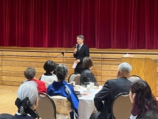 Consul General Takahashi attends a New Year’s Party hosted by Ohfukai