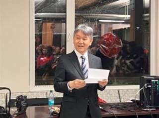 総領事のUBC日本研究センター新年会への出席
