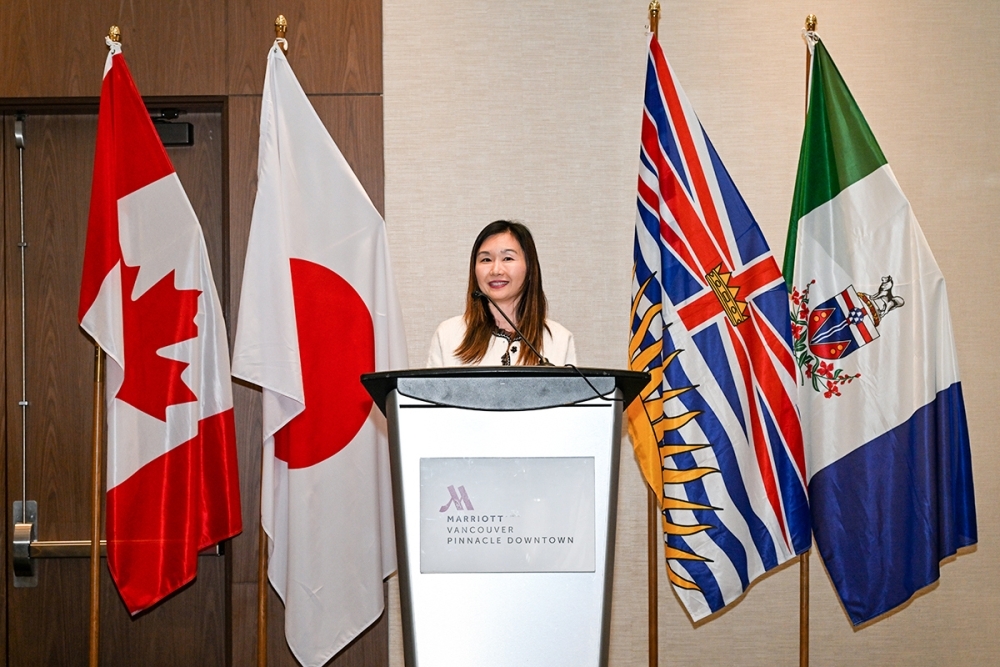 Remarks from Minister of Post-Secondary Education and Future Skills, Anne Kang representing the BC government