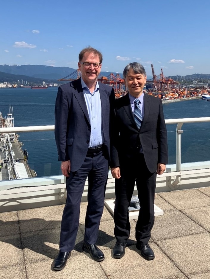 Consul General Takahashi calls on Hon. Dix, Minister of Energy and Climate Solutions of British Columbia 