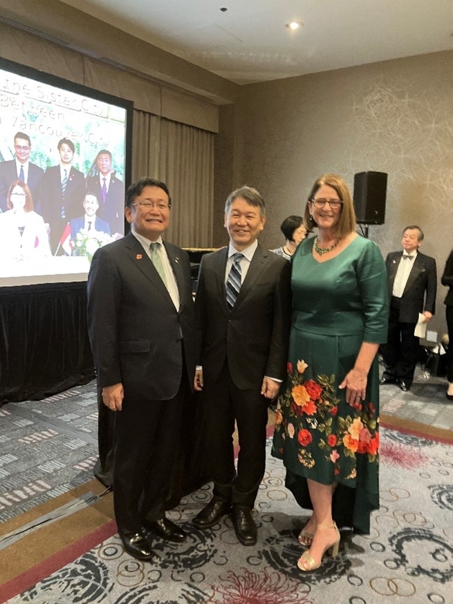 Consul General Attends 55th Anniversary Commemorative Event for Sister City Relationship between North Vancouver and Chiba