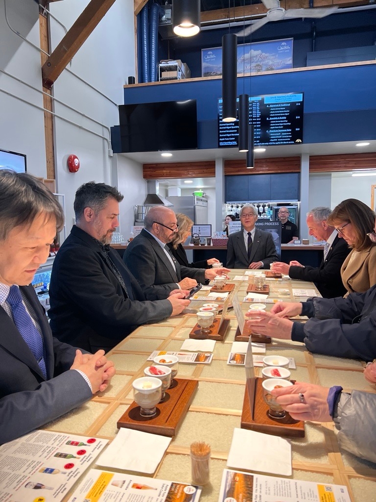 Sake tasting experience