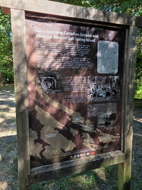 historical interpretive panels 